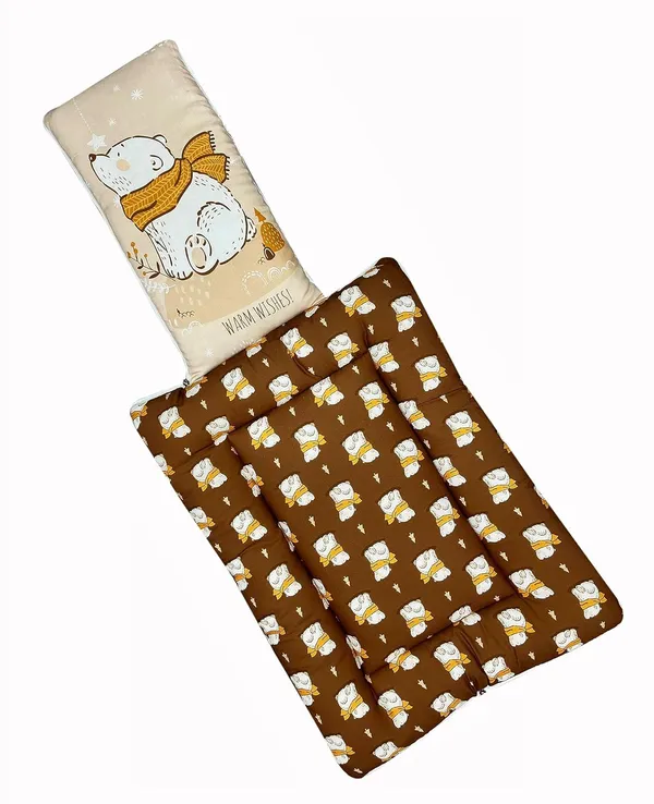 Brown_Pure_Cotton_Breathable_Sleeping_Bag_With_Smooth_Zipper_Carry_Nest_Bedding_For_Newborn_Baby
