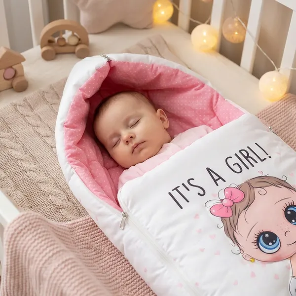 Pink_Pure_Cotton_Breathable_Sleeping_Bag_With_Smooth_Zipper_Carry_Nest_Bedding_For_Newborn_Baby