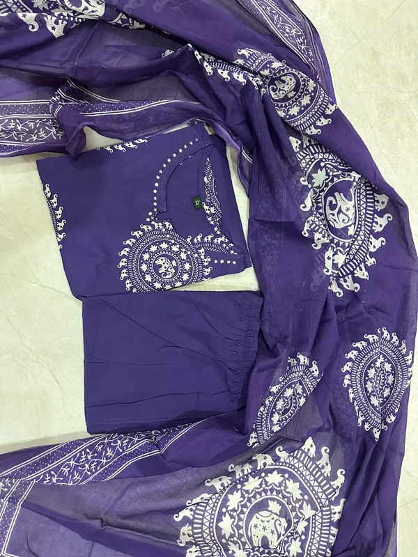 Cotton_Premium_Anarkali_Suit_Set_For_Women