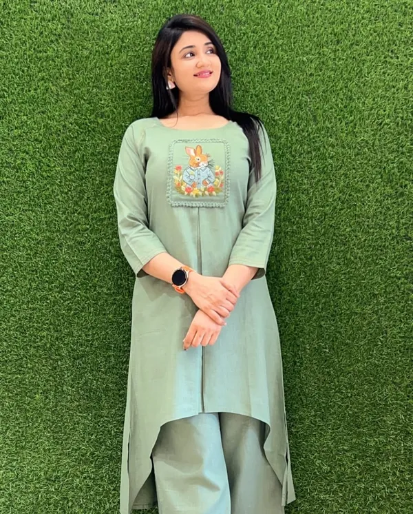 Premium_Soft_Cotton_Bunny_Print_A-Line_Kurta_Set_with_Palazzo