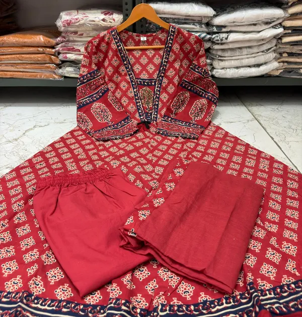 Premium_Heavy_Red_Ethnic_Anarkali_Kurta_Set_with_Dupatta