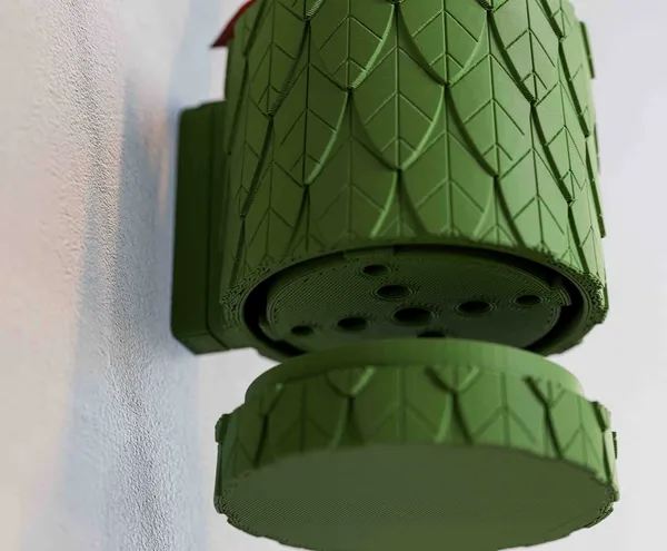 Leaf_Textured_Wall_Planter