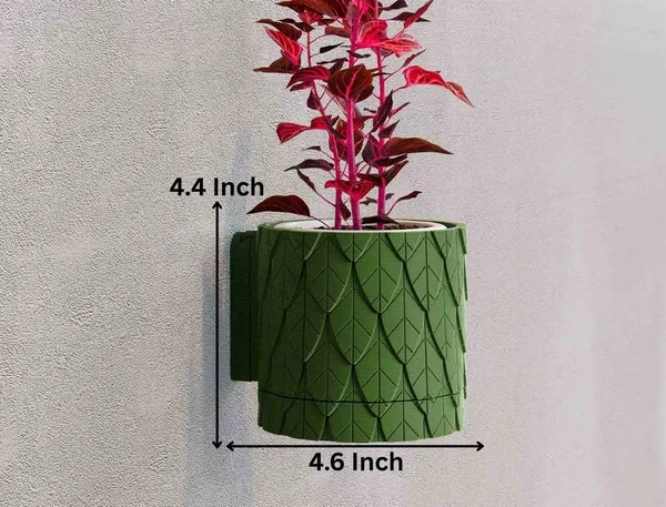 Leaf_Textured_Wall_Planter