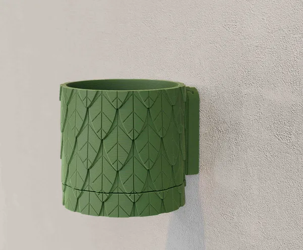 Leaf_Textured_Wall_Planter