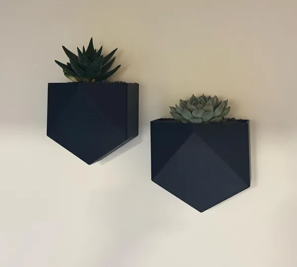 Wall_Hanging_Low_Poly_Planter
