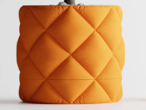Inflated_Cloth_Planter_Nr6-Wall_Mount+Drip_Tray