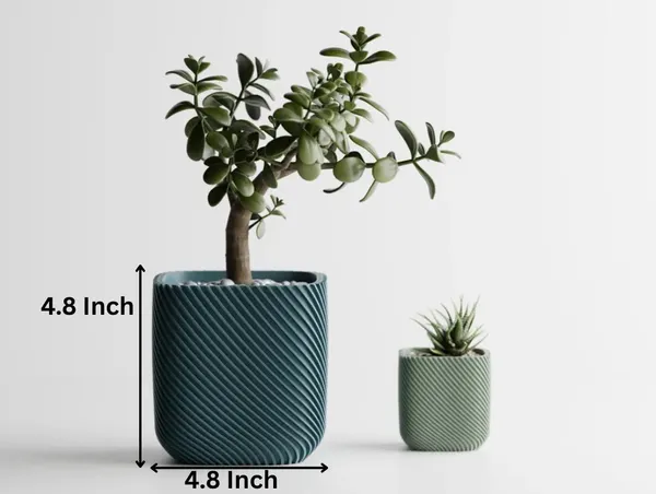 Plant_Pot_Rib_Rounded_Cube
