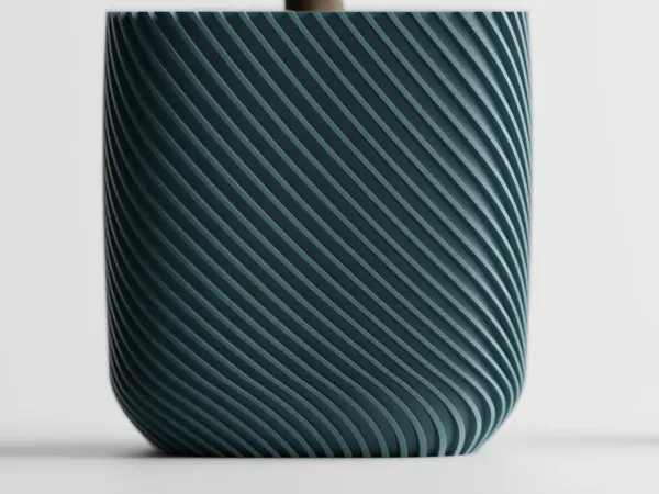 Plant_Pot_Rib_Rounded_Cube