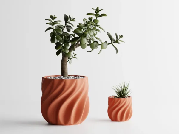 Plant_Pot_Smooth_Ribs_Curved