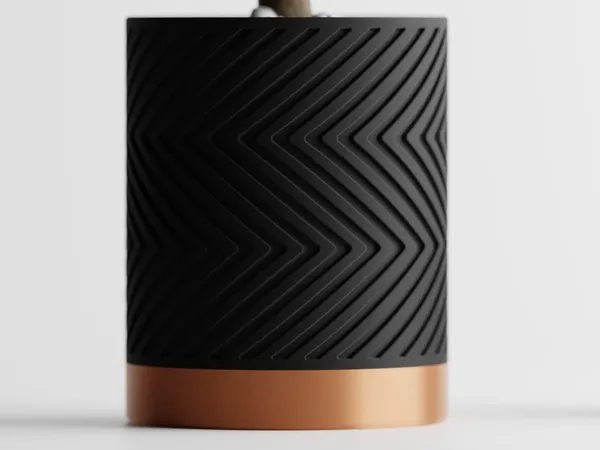 Two-Tone_Zigzag_Plant_Pot