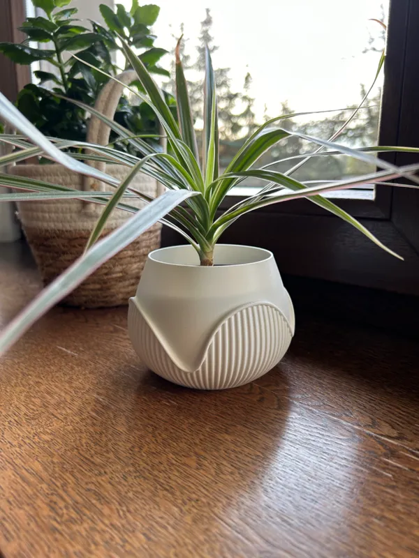 Wavy_Ribbed_Planter