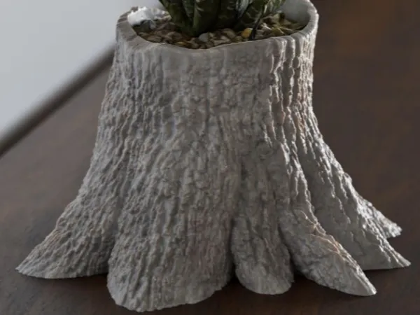 Tree_Stump_Flower_Pot