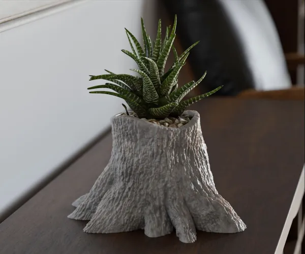 Tree_Stump_Flower_Pot