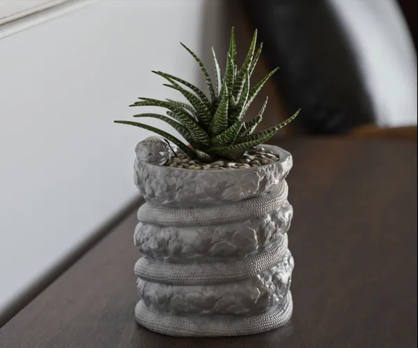 Snake_Flower_Pot