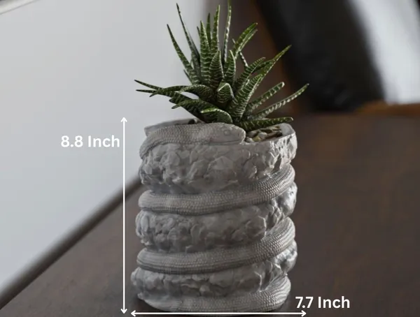 Snake_Flower_Pot
