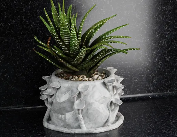 Mushroom_Flower_Pot_3