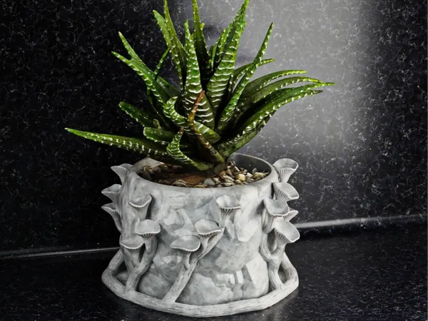 Mushroom_Flower_Pot_3