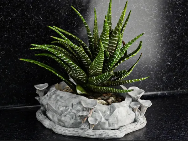 Mashroom_Flower_Pot_2