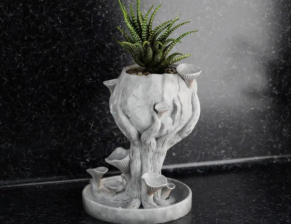 Mushroom_Flower_Vase
