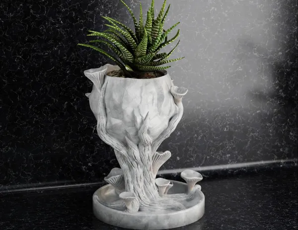 Mushroom_Flower_Vase