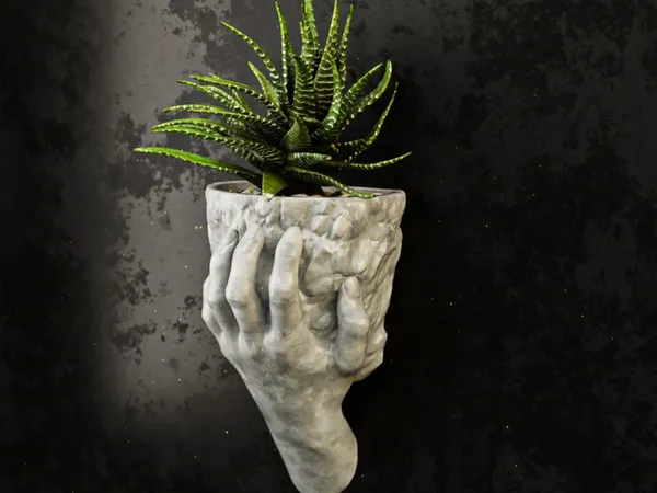 Wall_Rock_Flower_Pot