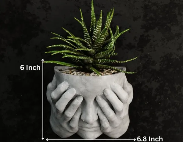 Woman_Wall_Flower_Pot_3