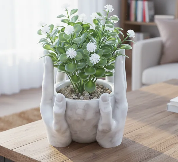 Simple_Hands_Flower_Pot