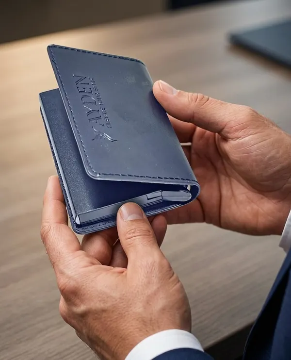 Navy_Blue_Genuine_Leather_Bi_Fold_Wallet_For_Men