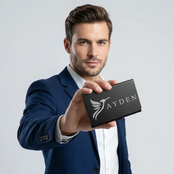 Black_Metal_Business_Card_Holder_For_Unisex