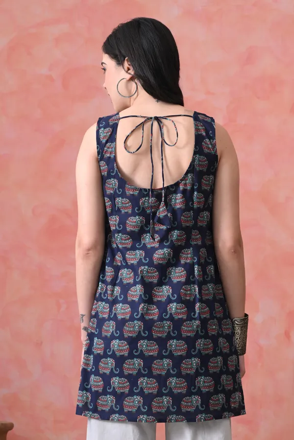 Blue_Cotton_Printed_Premium_Kurti_For_Women