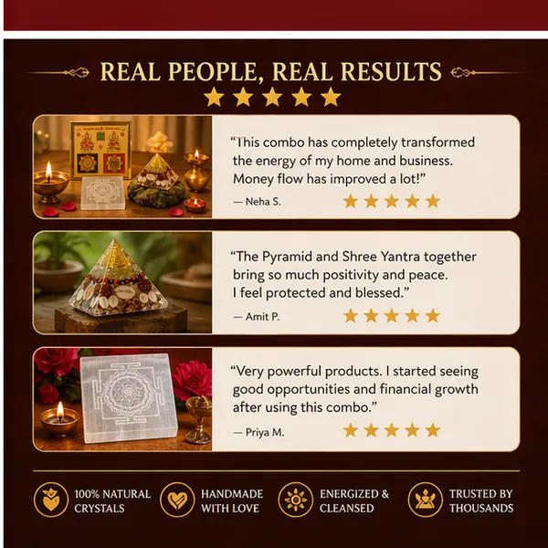 Lakshmi_Wealth_Altar_Combo_–_Laxmi_Pyramid_+_Selenite_Plate_+_Shree_Yantra_Frame