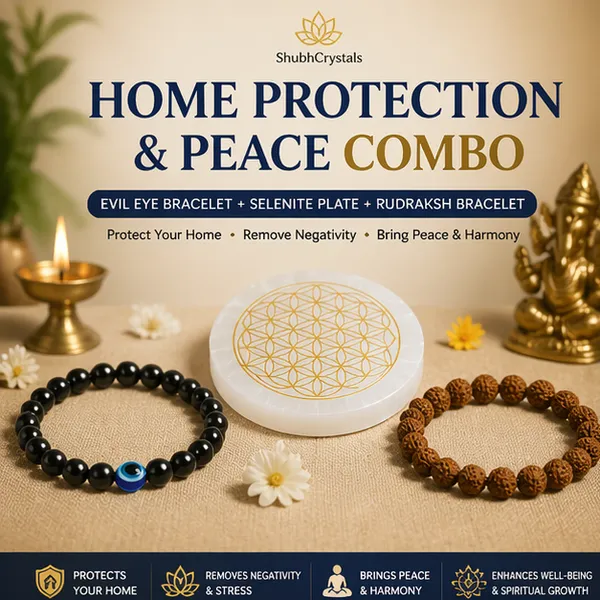 Home_Protection_&_Peace_Combo_–_Evil_Eye_Bracelet_+_Selenite_Plate_+_5_Mukhi_Rudraksh_Bracelet