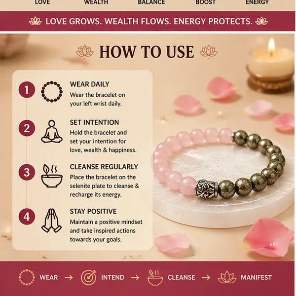 Love_&_Money_Bracelet_+_FREE_Selenite_Plate_–_Wealth_&_Relationship_Growth