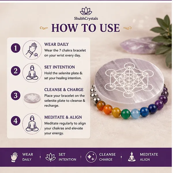 7_Chakra_Balance_Combo_–_7_Chakra_Bracelet_+_Selenite_Plate