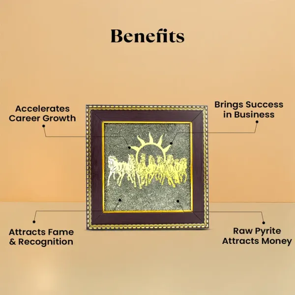 7_Horses_On_Raw_Pyrite_Frame_-_Career_Growth,_Success_And_Wealth_Vastu_Decor_|_Golden