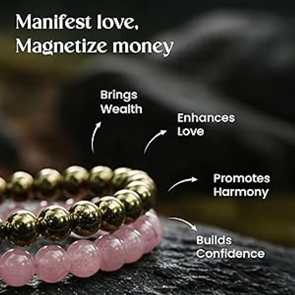 Shubh_Prem_And_Dhan_Combo_-_Love_Attraction_Bracelet_And_Money_Maker_Bracelet_|_Pink_And_Golden_Black_Pack_of_2