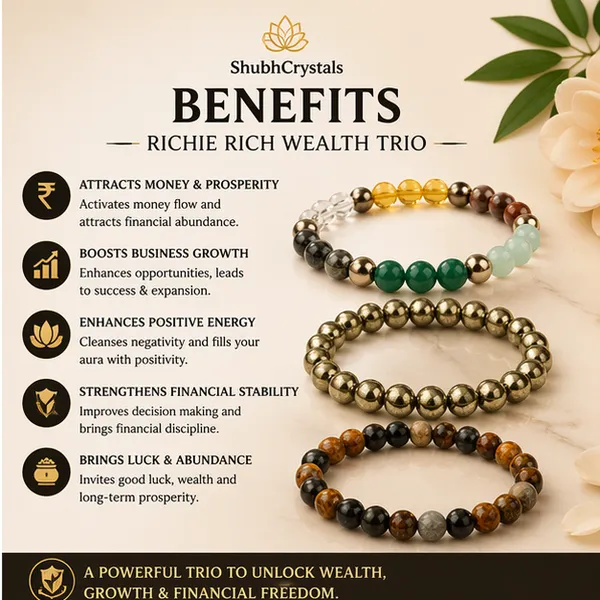 Richie_Rich_Wealth_Trio_–_Money_Maker_Bracelet_+_Raw_Pyrite_Bracelet_+_Dhan_Yog_Bracelet