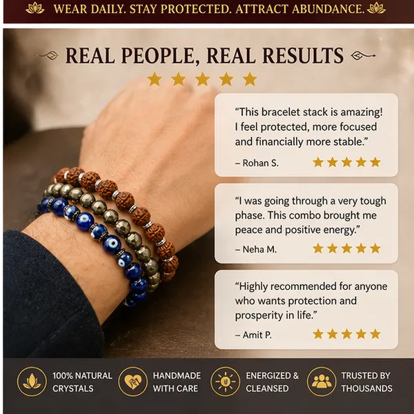 Complete_Bracelet_Stack_–_5_Mukhi_Rudraksh_Bracelet_+_Raw_Pyrite_Bracelet_+_Evil_Eye_Bracelet