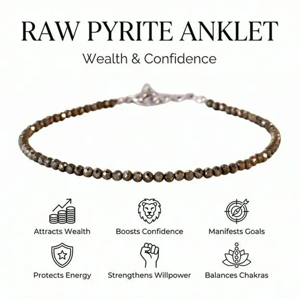 Raw_Pyrite_Anklet_-_Wealth,_Money_Attraction_And_Confidence_Booster_|_Black