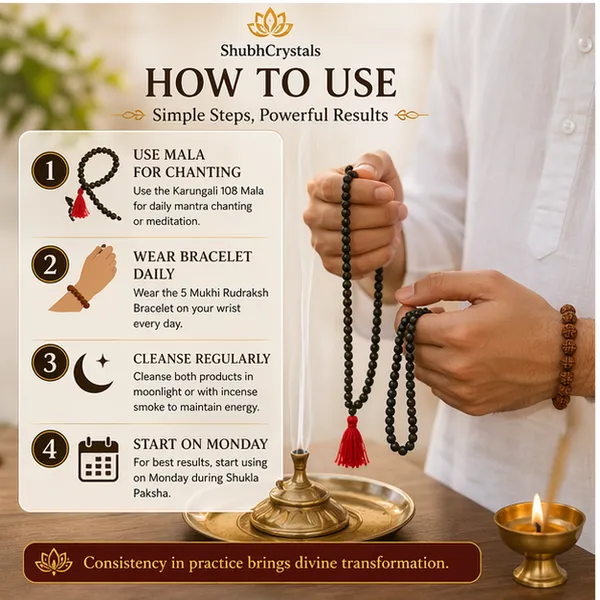 Karungali_108_Mala_+_5_Mukhi_Rudraksh_Bracelet_Combo