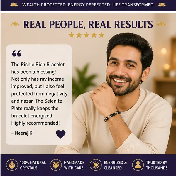 Richie_Rich_Bracelet_+_FREE_Selenite_Plate_–_Money_&_Nazar_Protection