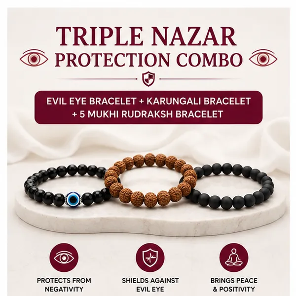 Triple Nazar Protection Combo