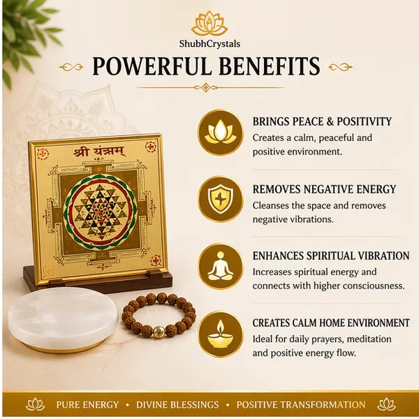 Pooja_Ghar_Kit_–_Peace_&_Positive_Energy_at_Home_-_Shree_Yantra_Pyrite_Frame_+_5_Mukhi_Rudraksh_Bracelet_+_Selenite_Plate