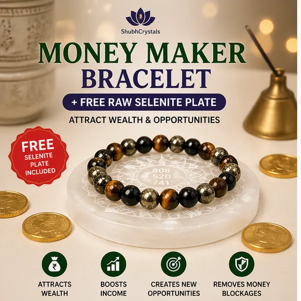 Money_Maker_Bracelet_+_FREE_Selenite_Plate_–_Attract_Wealth_&_Opportunities
