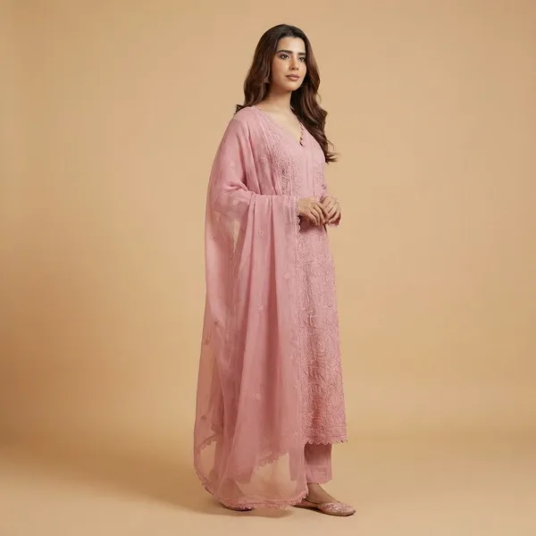 Pink_Embroidered_Ethnic_Kurta_Set_With_Dupatta_For_Women