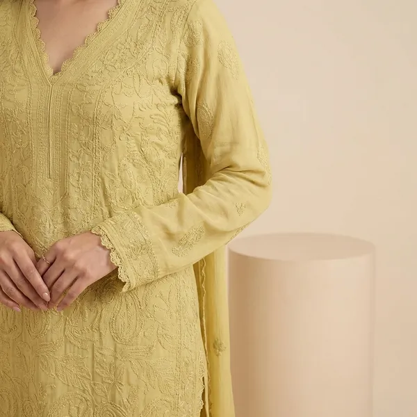 Olive_Green_Embroidered_Ethnic_Kurta_Set_With_Dupatta_For_Women
