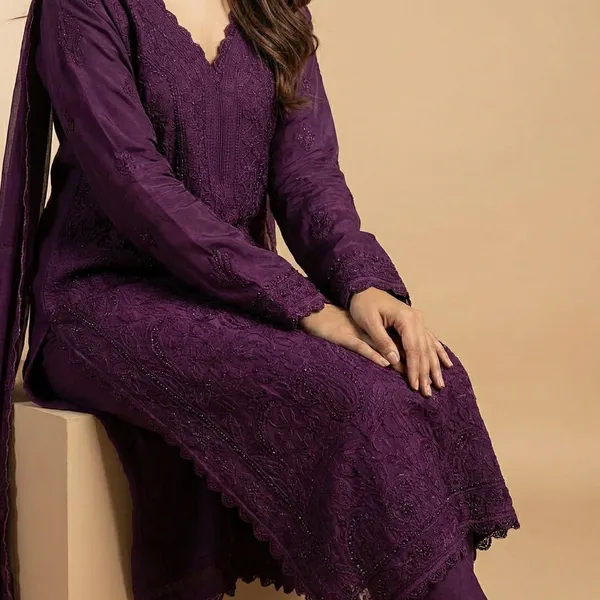 Purple_Embroidered_Ethnic_Kurta_Set_With_Dupatta_For_Women