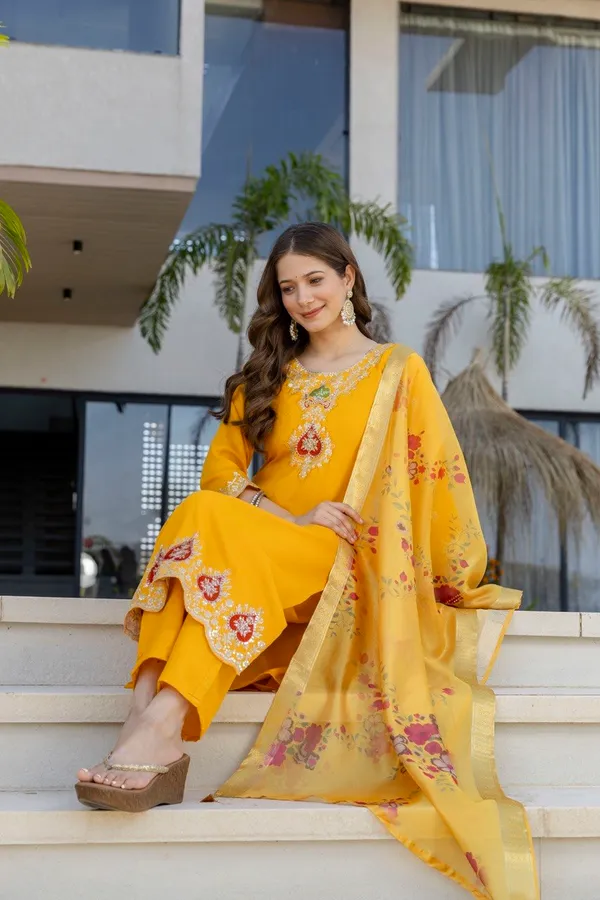 PRESENTING_A_NEW_DESIGN_IN_YELLOW_COLOUR_EMBROIDERED_WORK_WITH_DUPATTA_FOR_WOMEN