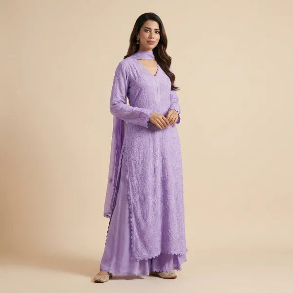 LAVENDER_COLOUR_EMBROIDERED_KURTA_SET_WITH_DUPATTA_FOR_WOMEN