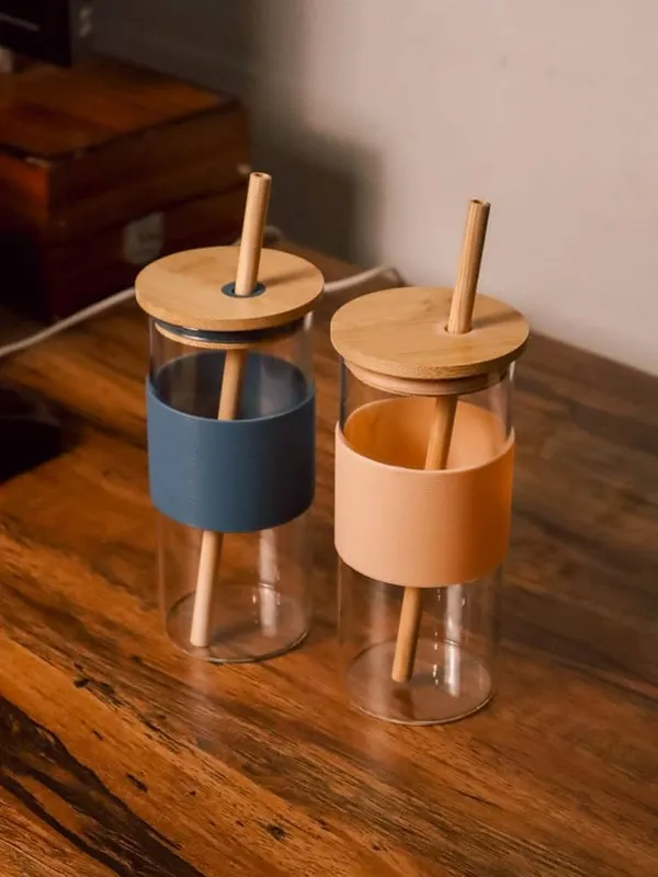 Multicolor_Glass_Sipper_With_Lid_Straw_400Ml
